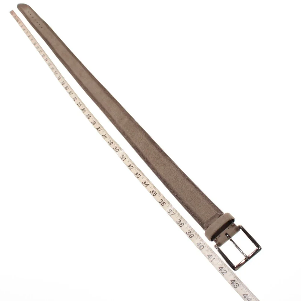Veneta Cinture NWT Classic Belt Size 80 (32) in Solid Beige Pebbled Leather